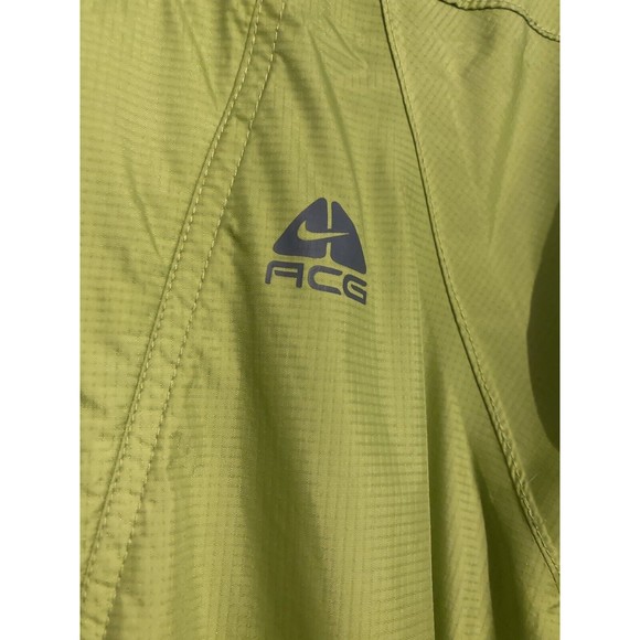 Nike ACG Men's FitStorm 3 Outer Layer Full-Zip Jacket Shell Lime Green Size M - Picture 4 of 8